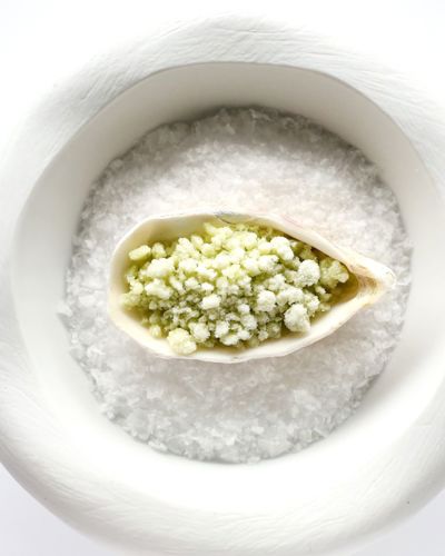 Fine dining dish at House Restaurant, Cliff House Hotel