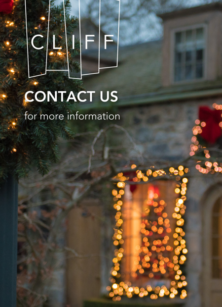 Christmas lights at Cliff House Hotel, Ardmore