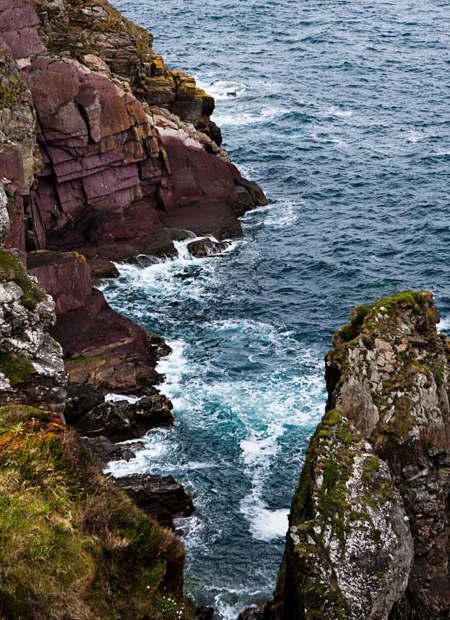 Cliff Walk Sea Rocks at Cliff House Hotel, Ardmore