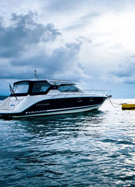 Boat at Cliff House Hotel, Ardmore