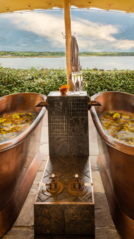 Seaweed Baths Ireland, Waterford | 5* Cliff House Hotel at Cliff House Hotel, Ardmore, Co. Waterford