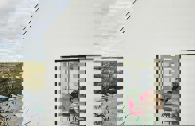 Cliff Beach House View From BBQ Terrace