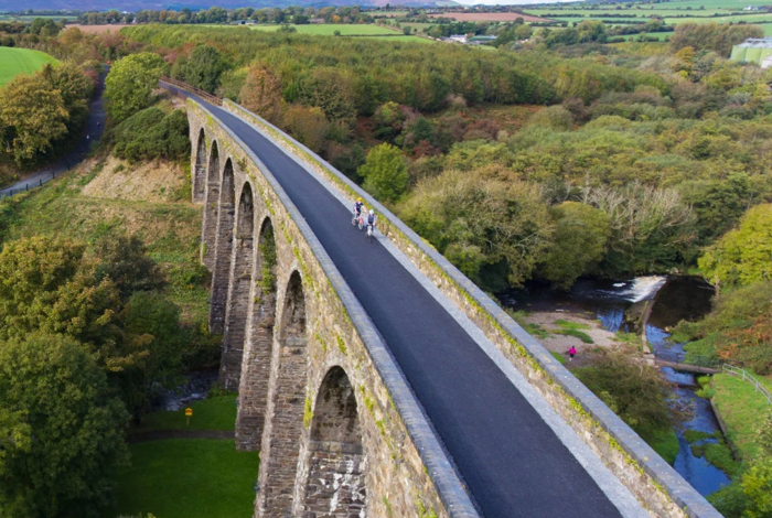 Kilmacthomas Viaduct on the Waterford Greenway Cycle Route