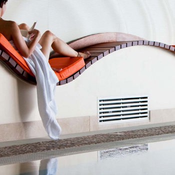 Pool Seats at Cliff House Hotel, Ardmore