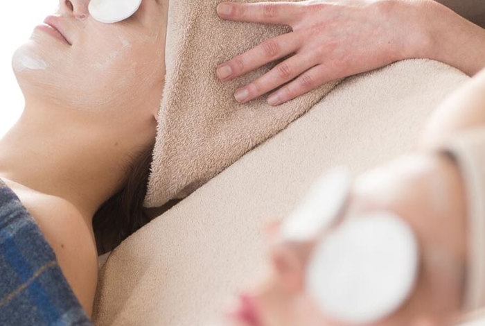 Facial Mask at Cliff House Hotel, Ardmore