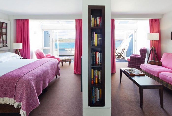 TSU Living Area at Cliff House Hotel, Ardmore