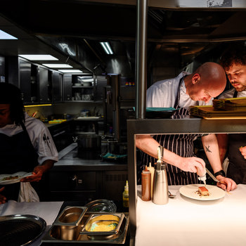 Michelin Star Restaurant Kitchen at House Restaurant Waterford