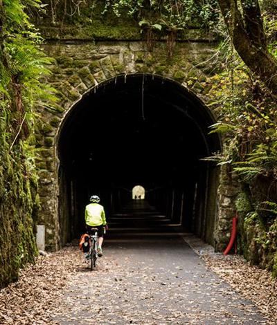 Durrow Tunnel on the Waterford Greenway Near Ballyvoyle