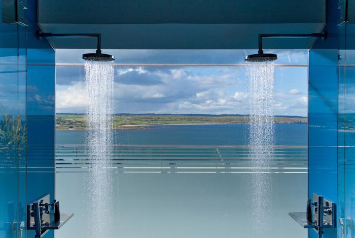 Running Showers at Cliff House Hotel, Ardmore