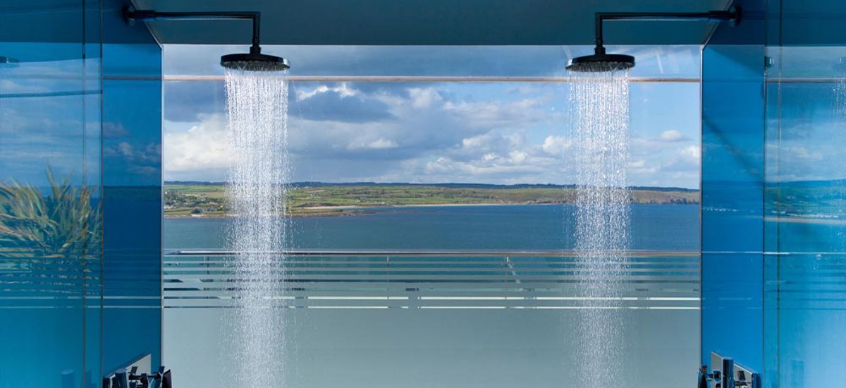 Running Showers at Cliff House Hotel, Ardmore