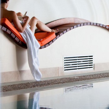 Pool Seats at Cliff House Hotel, Ardmore