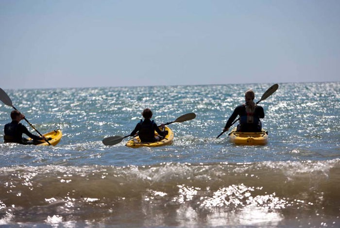 Kayaking at Cliff House Hotel, Ardmore
